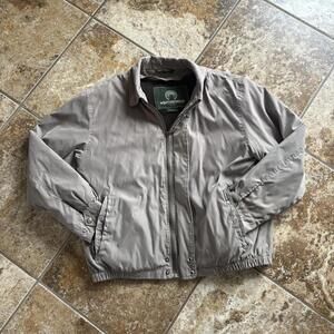 vintage weatherproof double pocket double lined outdoor jacket
